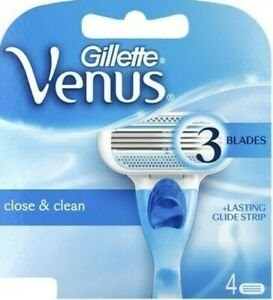 גיילט ונוס קליין GILLETTE VENUS CLOSE & CLEAN