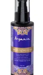 ARGANIA סרום סילבר אסאי לשיער בלונדיני, צבוע, אפור ושיער שיבה 100 מ”ל