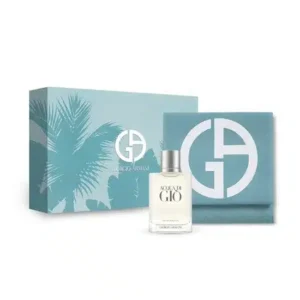 ארמני אקווה דה גיאו בושם לגבר אדט 100מ״ל + מגבת ARMANI AQUA DI GIO SET EDT 100ML + TOWEL