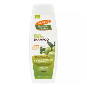 פלמרס שמפו שמן זית ללא מלחים 400מ”ל Palmers Olive Oil Smoothing Shampoo 400m
