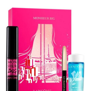 מארז מונסייר ביג מסקרה + עפרון עיניים וניקוי פנים בגודל מיוחד LANCOME MONSIEUR BIG MASCARA SET