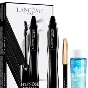 לנקום מארז הכולל מסקרה היפנוז דרמה+ מסיר איפור עיניים מיידי 30 מל+עיפרון עיניים Lancome Set hypnôse drama máscara 3 piezas