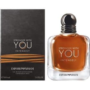 בושם לגבר גורגיו ארמני סטורנג וויז יו אינטנסלי 100 מ"ל Giorgio Armani Emporio Armani Stronger With You Intensely E.D.P 100ml