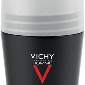 דאודורנט רול ווישי עד 72 שעות VICHY Homme - Roll-on Anti perspirant deodorant for men 72H