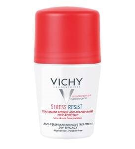 דאודורנט סטיק לטיפול בהזעה מוגברת Vichy Deodorant 72H Stress Resist 50ml