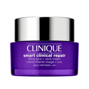 קליניק קרם לחות בלי אריזה** אנטי-אייג’ינג למיצוק והרמה של עור הפנים והצוואר 50מ”ל CLINIQUE Smart Clinical Repair Lifting Face + Neck Cream 50ML