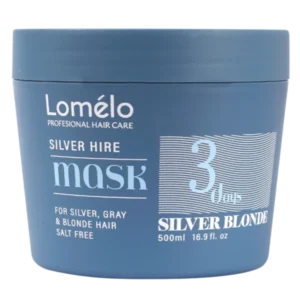 לומלו מסכת סילבר לשיער יבש מובהר ובלונד 500 מל LOMELO