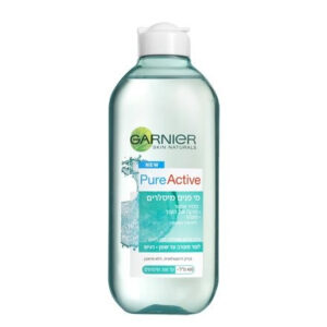 גרנייה פיור אקטיב מים מיסלריים לעור מורב-שמן 400 מל GARNIER PURE ACTIVE Micellar water 400 ml