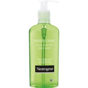 ניטרוגינה תרחיץ פנים יומי סדרה ירוקה 200 מ"ל Neutrogena Visibly Clear Pore & Shine Daily Wash