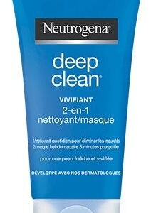 ניטרוגינה תרחיץ ומסכה לפנים 2 ב- 1 עור רגיל מעורב Neutrogena Deep Clean 2-in-1 Face Wash Mask