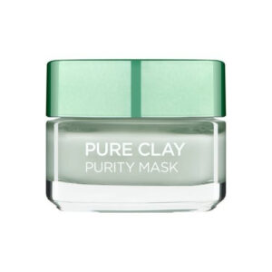 לוריאל מסכת חימר לטיהור העור ולמראה מאט 50 מל Loreal Pure Clay Purity Face Mask