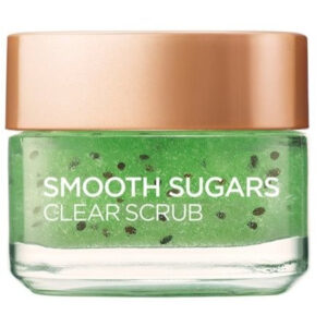 לוריאל פילינג גרגרי סוכר לטיהר העור 50 מל LOreal Paris Smooth Sugar Clear Kiwi Face 50ml