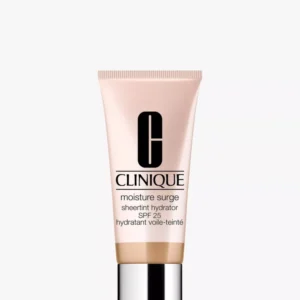 קליניק בלי אריזה**. תכשיר לחות עם גוון בעל מקדם הגנה 40 מ”ל יוניברסל לייט Clinique Moisture Surge Sheertint Hydrator SPF 25 Universal light 40ml