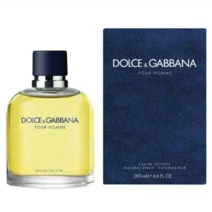 בושם לגבר דולצה גבאנה אדט 200 מ”ל Dolce & Gabbana Pour Homme E.D.T 200ml