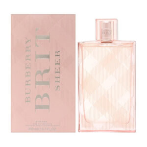 בושם לאשה ברברי שר בריט לאישה 200 מ"ל אדט Burberry Brit Sheer by Burberry for Women EDT 200ml - 200ml