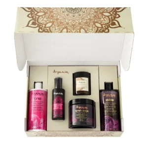 ארגניה מארז חומצה היאלרונית מוצרים לשיער מתולתל ARGANIA HAIR SET