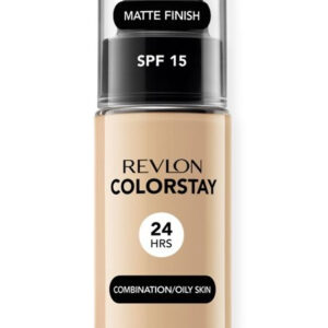 רבלון קולורסטיי מייקאפ מס 180 לעור מעורב 30 מ"ל Revlon Colorstay Makeup For Oily Skin Spf 15