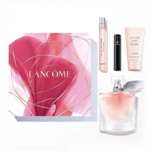 לנקום לה וי אבל סט 4 מוצרים בושם אדפ 50מ”ל LANCOME LA VIE EST BELLE SET EAU DE PARFUM 50ml