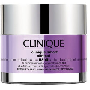 קליניק קרם לחות אנטי אייגינג לפיסול מיצוק והשבת הנפח 50מ"ל SMRT MD DUO JAR Clinique