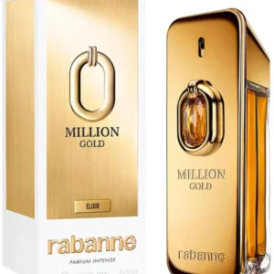 רבאן מיליון גולד אליקסיר בושם לגבר פרפיום אינטנס 100מ״ל RABANNE MILLION GOLD ELIXIR PARFUM INTENSE 100ML