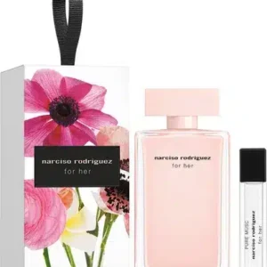 נרסיסו רודריגז מארז בושם לאישה אדפ 100מ”ל + פיור מאסק אדפ 10מ”ל NARCISO RODRIGUEZ SET EDP 100ML + PURE MUSC EDP 10ML