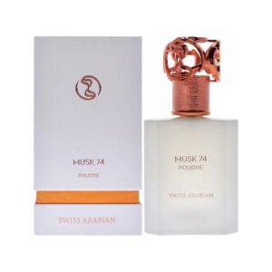 מאסק 74 פודרה אדפ יוניסקס 50 מ"ל - סוויס ערביאן Swiss Arabian - Musk 74 Poudree EDP Unisex 50ML