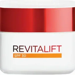 לוריאל רויטליפט קרם לחות ליום SPF 30 בגודל 50 מ”ל LOREAL REVITALIFT DAY CREAM SPF 30 50 ML
