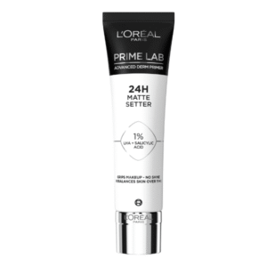 לוריאל פריימ לאב פריימר 30מ”ל LOreal Paris Prime Lab 24H Lab Matte Setter Primer 30ml