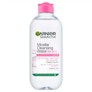 גרניה מים מיסלרים בגודל 400 מ”ל Garnier Micellar Cleansing Water 400ml