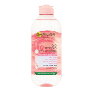 גרניה מי פנים ורדים 400מ”ל GARNIER MICELLAR ROSE WATER 400ML