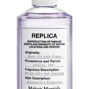 מייסון מרגיאלה רפליקה וואן דה ריין סטופס בושם יוניסקס אדט 100מ”ל MAISON MARGIELA REPLICA WHEN THE RAIN STOPS EDT 100ML
