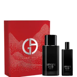 ארמני קוד מארז בושם לגבר אדפ 75מ”ל + 15מ”ל ARMANI CODE SET EDP 75ML+15ML