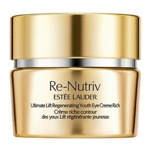 אסתי לאודר רה נוטריב רה גנרייטינג יוט ריץ קרם עיניים עשיר לחידוש העור ולמראה צעיר Re Nutriv Ultimate Lift Regenerating Eye Creme Estee Laud