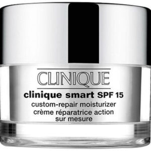 קליניק קרם לחות ליום לעור מעורב שמן עד שמן בעל מקדם הגנה UVA/UVB 50 מל"ל Clinique Smart Custom-Repair Moisturizer SPF 15 (Combin