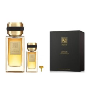 אוניקס מארז 3 חלקים אדפ יוניסקס 100 מ"ל + בושם מוקטן 15 מ"ל + משפך - סיגנטור Signature - Onyx 3PCS EDP Unisex 100ML + Mini 15ML + Funnel