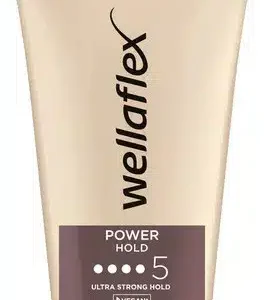 וולה וולהפלקס גל חזק במיוחד לשיער חוזק 5 בגודל 150מ״ל WELLA WELLAFLEX HAIR STYLING GEL POWER HOLD 150ML