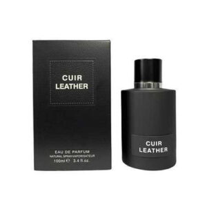 קוויר לטר אדפ יוניסקס 100 מ"ל - פרגרנס וורלד Fragrance World - Cuir Leather EDP Unisex 100ML