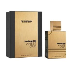 אמבר אוד בלאק אדישן אדפ לגבר 60 מ"ל - אל הרמיין Al Haramain - Amber Oud Black Edition EDP Men 60ML
