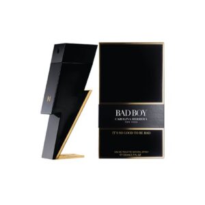 באד בוי אדט לגבר 100 מ"ל - קרולינה הררה Carolina Herrera - CH Bad Boy EDT For Men 100ML