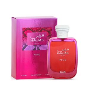 הוואס פינק אדפ לאישה 100 מ"ל - רסאסי Rasasi - Hawas Pink EDP For Women 100ML