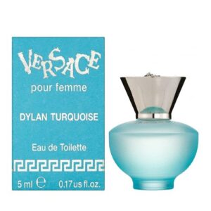דוגמיות - דילן טורקיז אדט לאישה 5 מ"ל - ורסצ'ה Samples - Versace - Dylan Turquoise EDT For Women 5ML