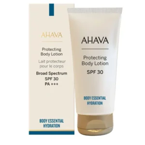 אהבה קרם גוף עם מקדם הגנה 30 – 150מ״ל AHAVA Protecting Body Lotion SPF30 150ml