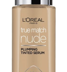 לוריאל מייקאפ-סרום סרום בתוספת גוון לייט 2-3 30מ"ל L'ORÉAL True Match Nude Plumping Tinted Serum
