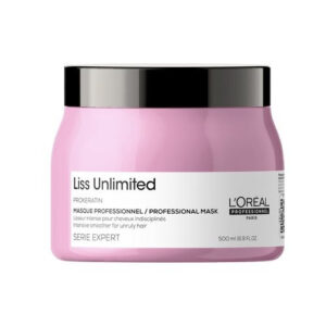 לוריאל ליס אנלימיטד מאסק 500 מ"ל L'Oreal Professionnel Serie Expert Liss Unlimited ProKeratin mask 500ml