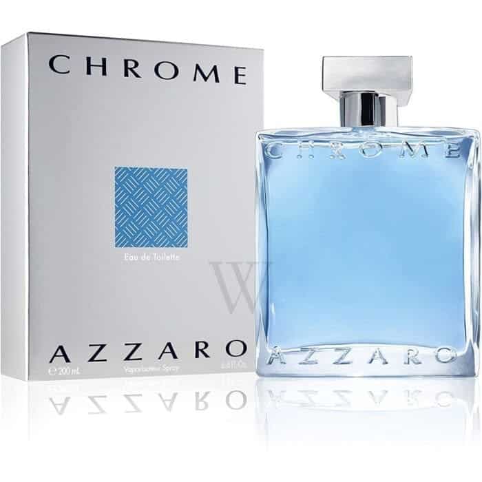 אזארו כרום בושם לגבר אדט 200 מ״ל - CHROME AZZARO EDT FOR MEN 200ML