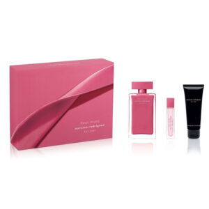 מארז לאשה נרסיסו פלור מאסק סט Narciso Rodriguez בושם 100מל אדפ + 10מל + קרם גוף Narciso Rodriguez For Her Fleur Musc Set