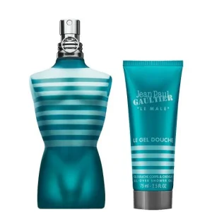 גאן פול גוטייה לה מייל 125 מל + ג'ל רחצה - Jean Paul Gaultier Le Male Gift Set for Men (125ml EDT + 75ml Shower Gel)
