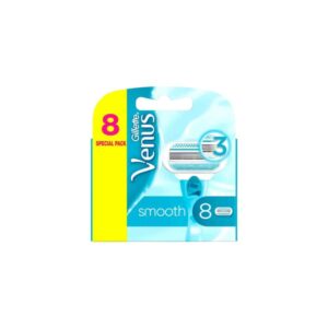 סכיני גילוח והסרת שיער ג'ילט ונוס 8 יחידות Gillette Venus‏ Venus Smooth‏