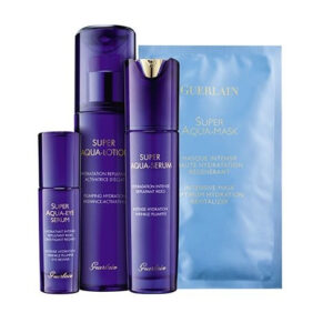 סט סופר אקווה המכיל מי הכנה 150 מל סרום 50 מל סרום עיניים 15 מל מסכת רטיות 1 יחידה Super Aqua Set