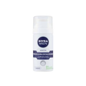 ניואה קצף גילוח לעור רגיש 35מ"ל Nivea Men Shaving Foam Sensitive 35 ml